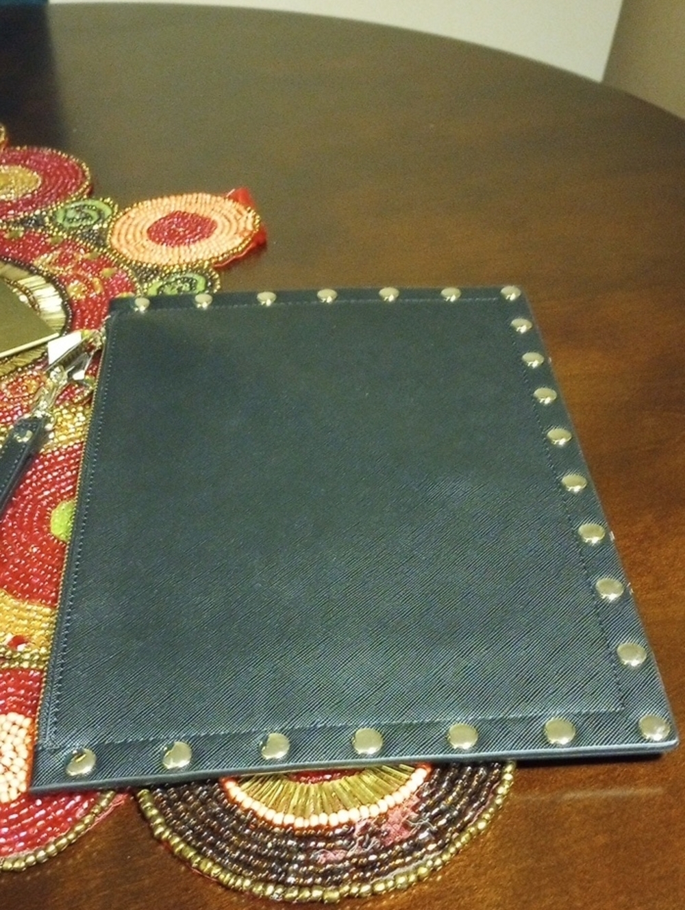 WHBM Floral Studded Wristlet - Picture 8 of 16